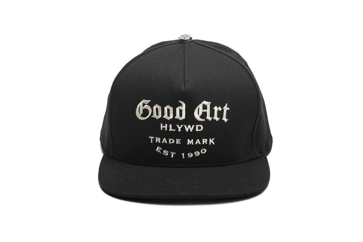 Good Art Trunk Logo High Crown Snapback Cap