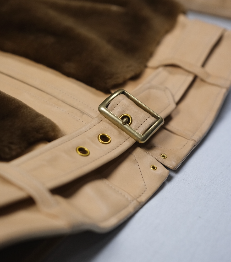 The Shop Vancouver &quot;Baby Bear&quot; Natural Horsehide and Shearling Grizzly Jacket