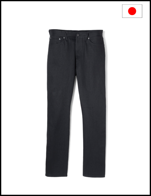Stevenson Overall Co. Carmel 220 Japanese Selvedge Denim Black Jeans