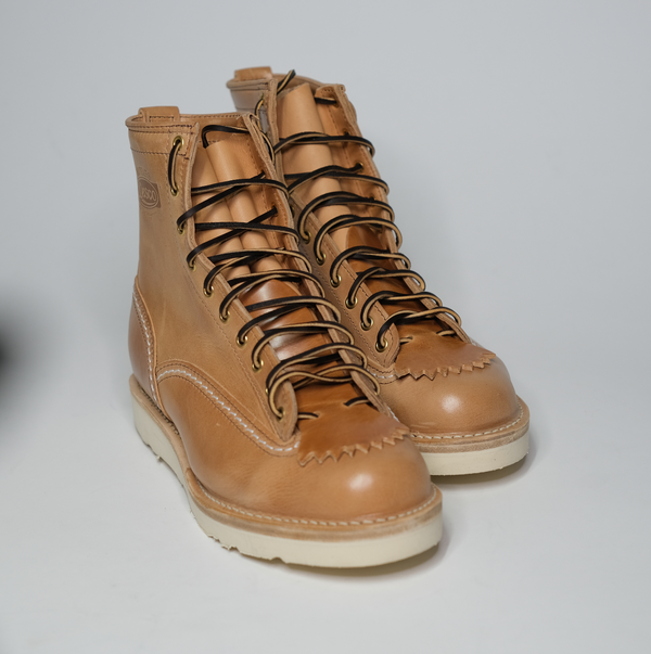 Wesco Boots X The Shop N.H Service Boot Natural Veg Tanned Horsehide