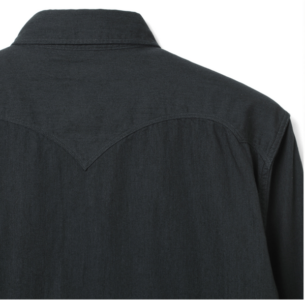 Diesel black 2025 denim shirt