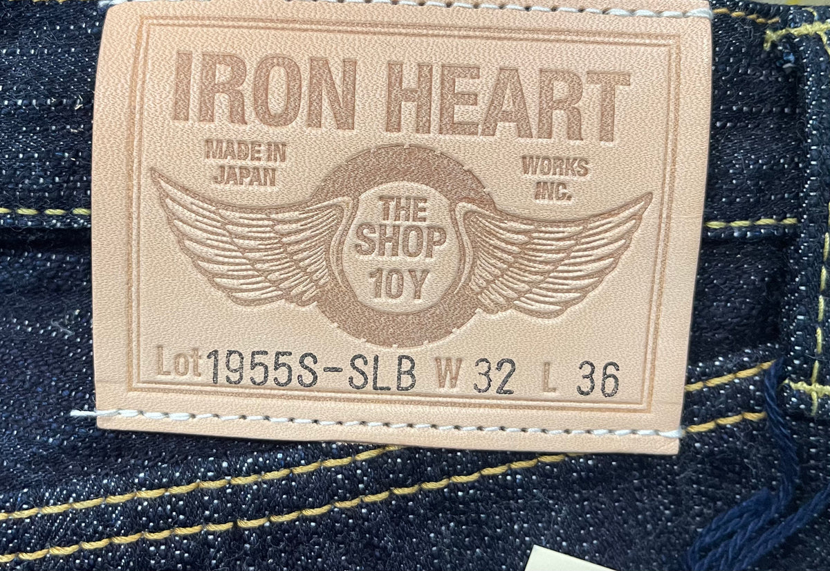 The Shop 10 Year X Iron Heart IH-1955 16oz Slubby Selvedge Denim