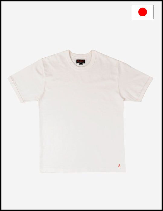 Iron Heart IHT-1600 11oz Cotton Knit Crew Neck T-Shirt - White