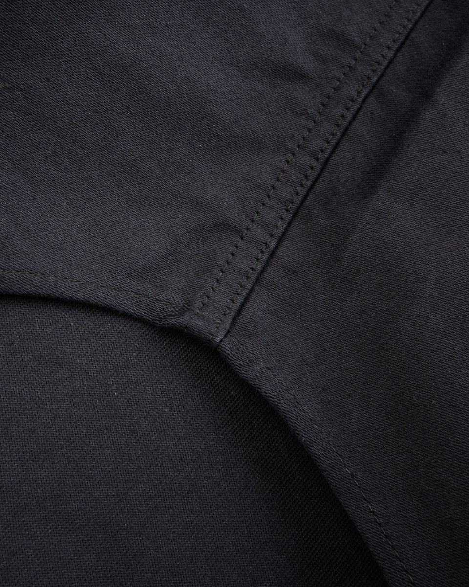 Iron Heart IHSH-426 12oz Military Moleskin Western Shirt - Black