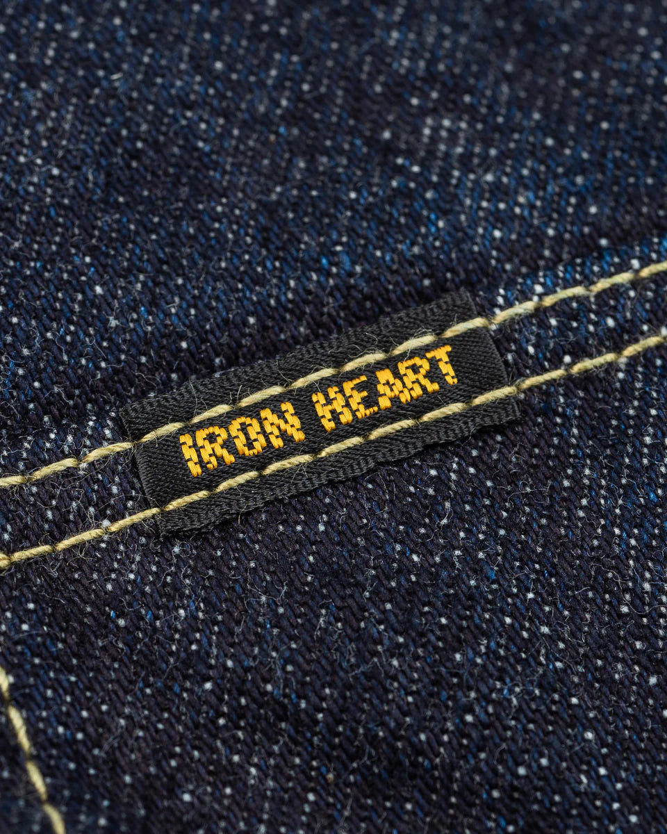 Iron Heart IHSH- 427 -16oz Vintage Selvedge Denim CPO Shirt - Indigo