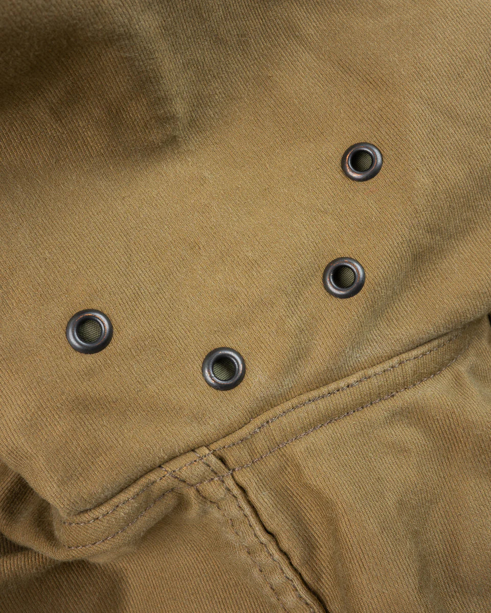 Iron Heart IHM-48 12oz Whipcord Lightweight N1 Deck Jacket - Khaki