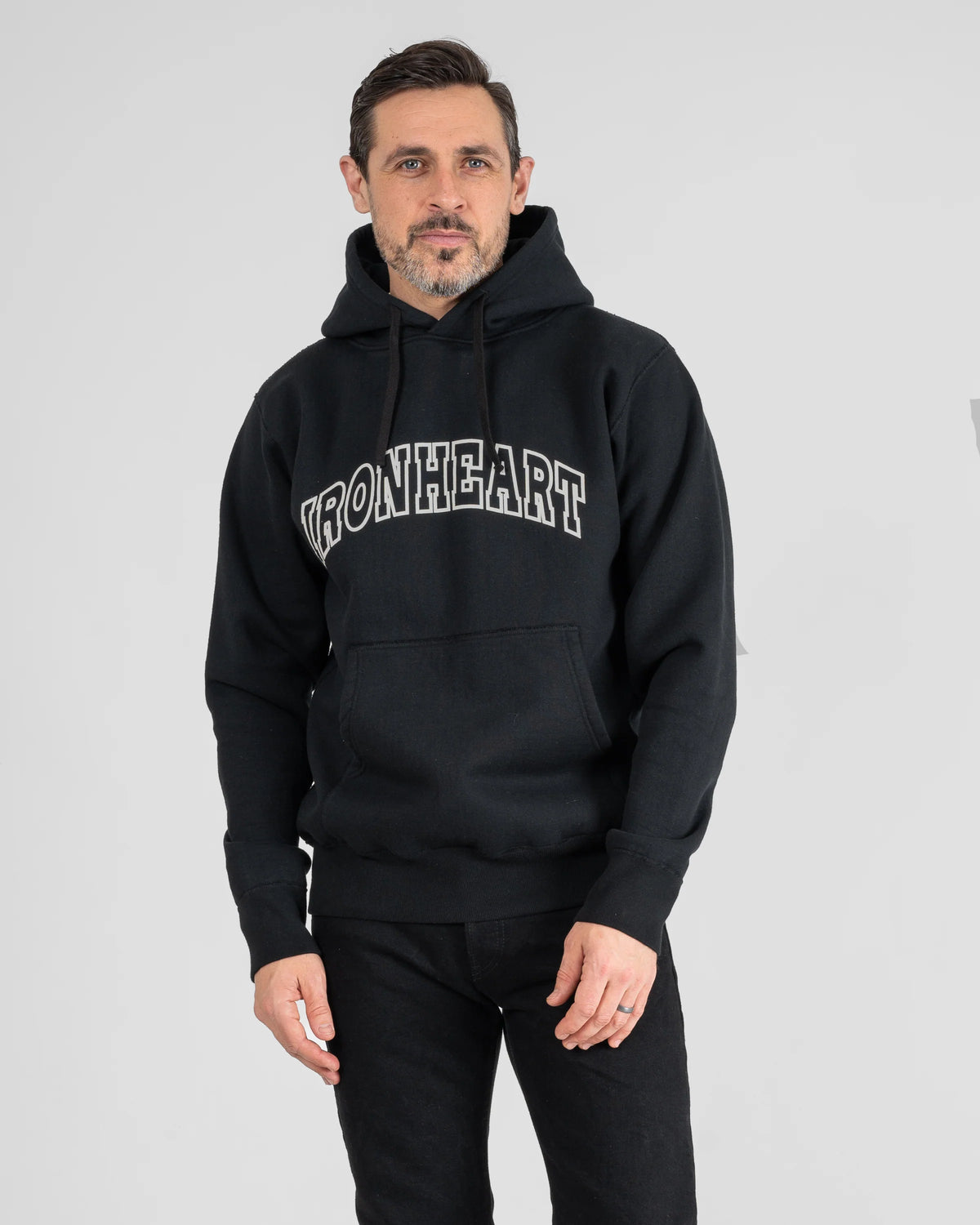 Iron Heart IHSW-79 Printed 14oz Ultra Heavyweight Loopwheel Cotton Hoodie