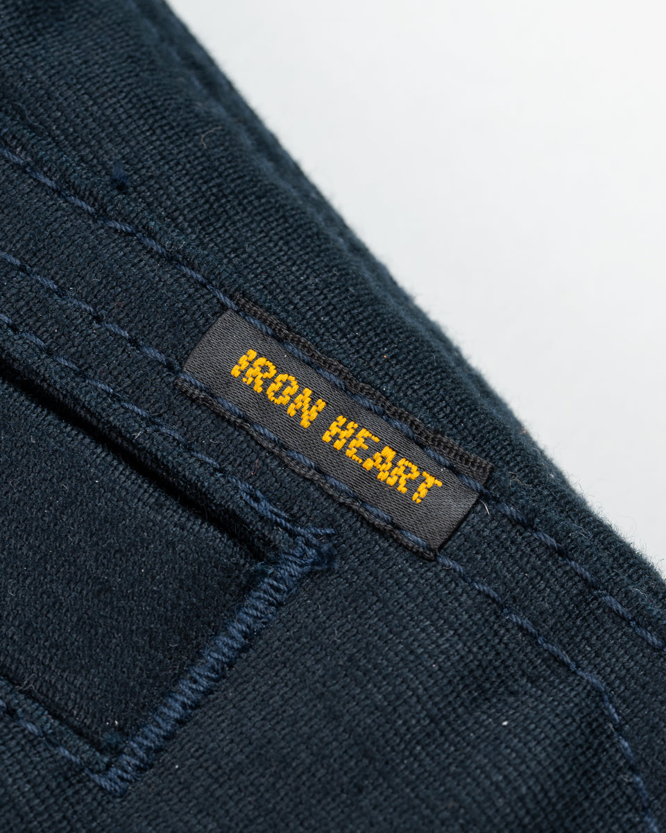 Iron Heart IHM-35 Alpaca Lined Whipcord N1 Deck Jacket - Navy