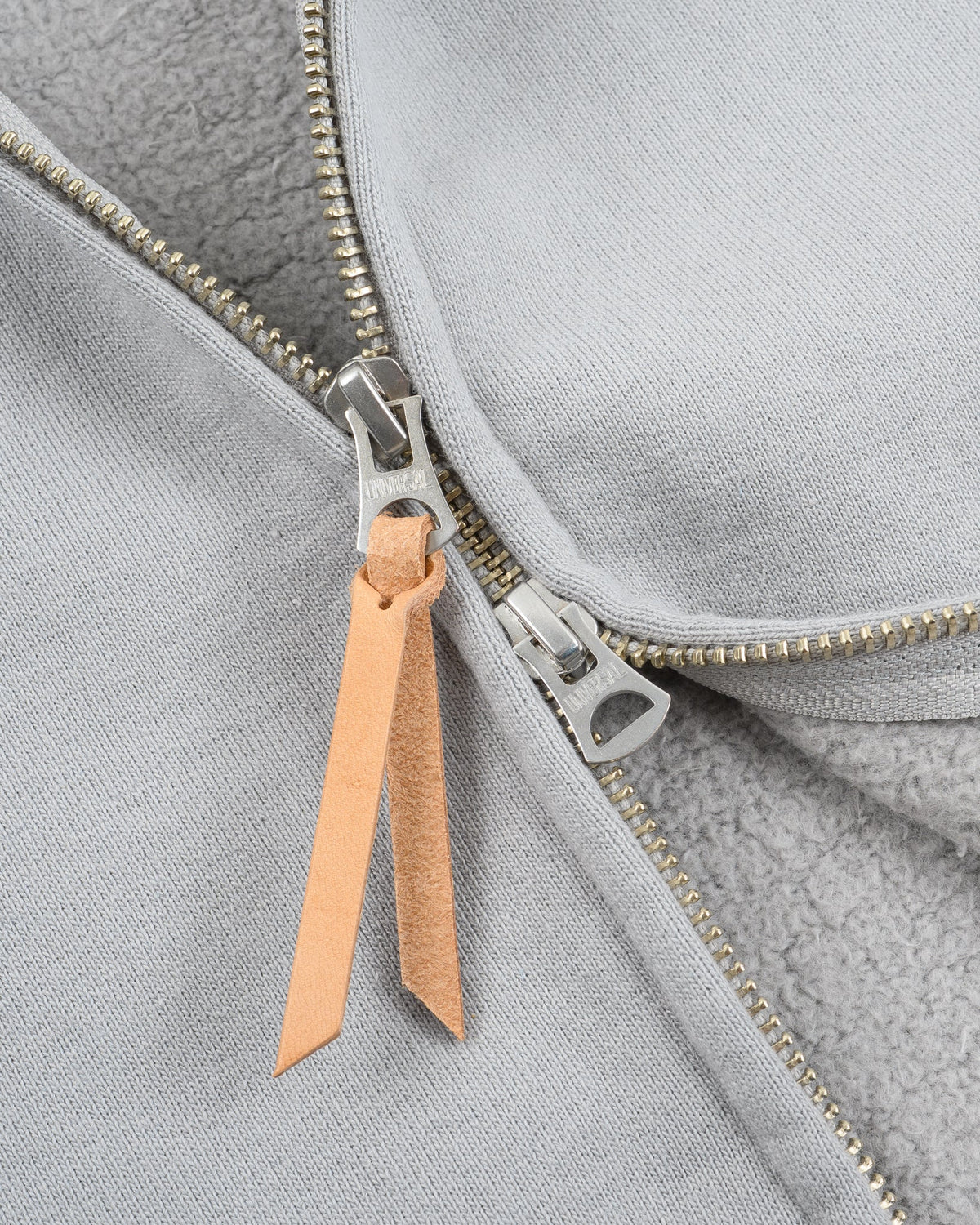 Iron Heart IHSW-10-GRY 14oz Ultra Heavyweight Loopwheel Cotton Zip Up Hoodie – Grey