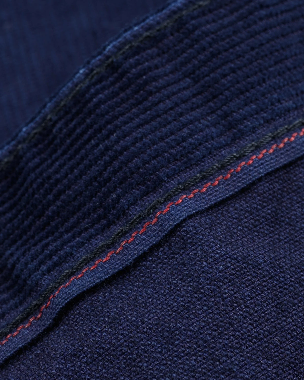 Iron Heart IHSH-438 7.5oz Selvedge Corduroy Western Shirt - Indigo