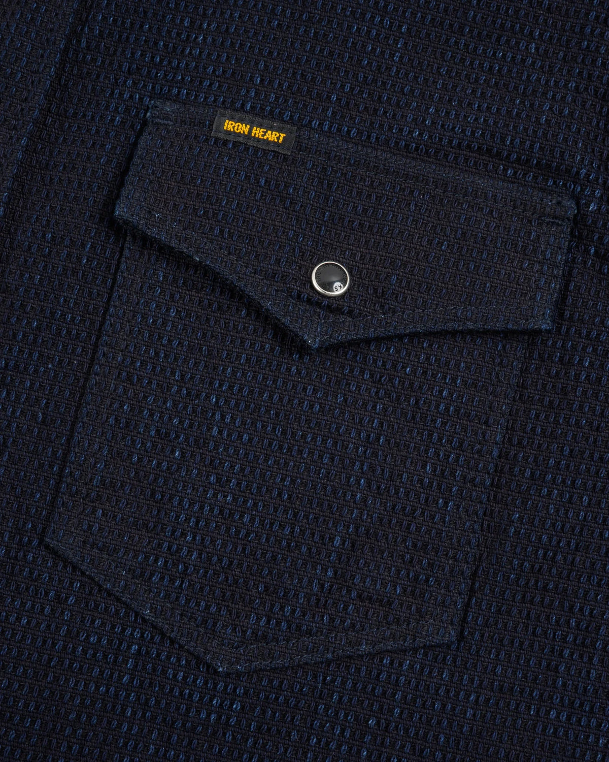 Iron Heart  IHSH-437 13.5oz Dobby Cloth CPO Shirt - Indigo