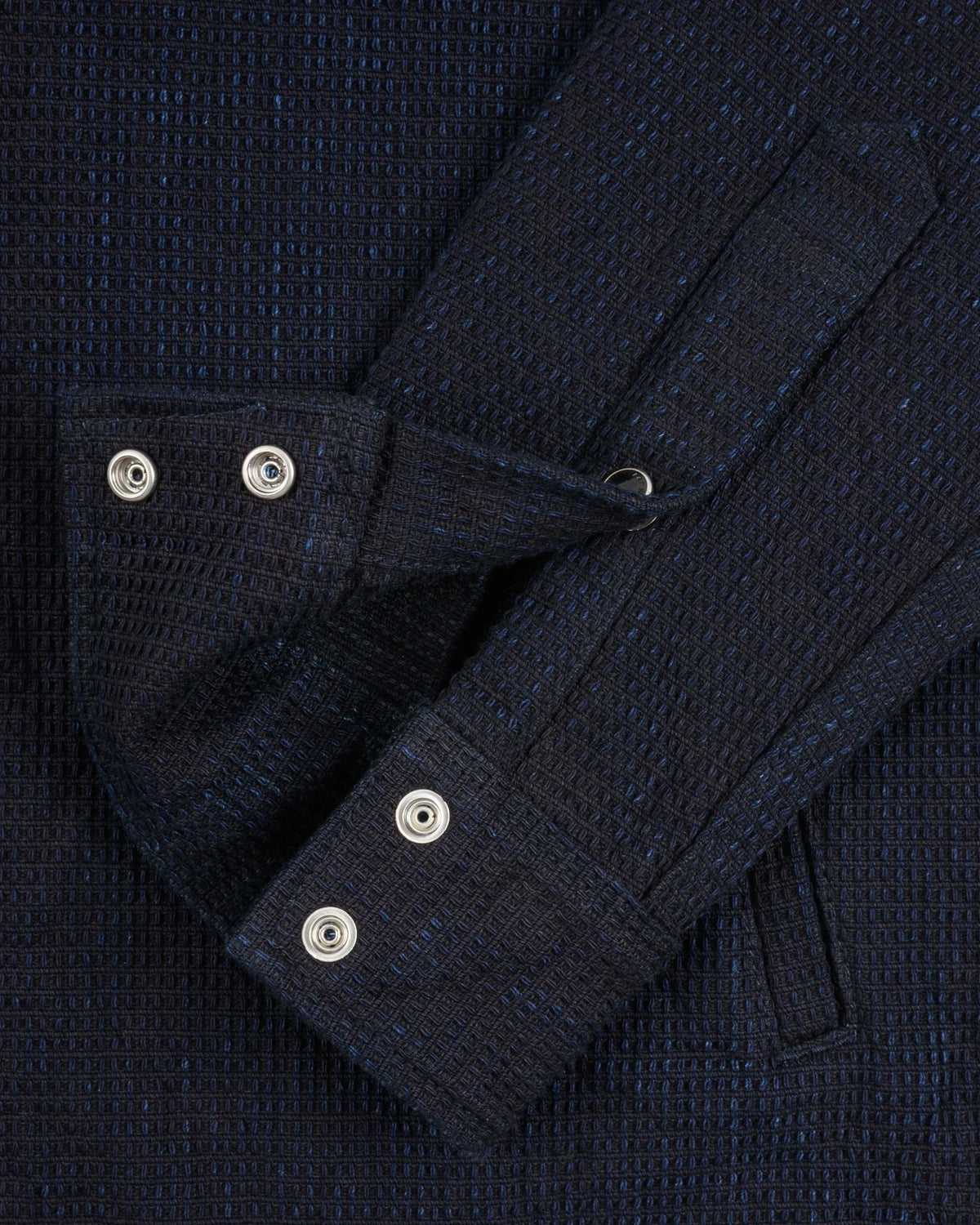 Iron Heart  IHSH-437 13.5oz Dobby Cloth CPO Shirt - Indigo