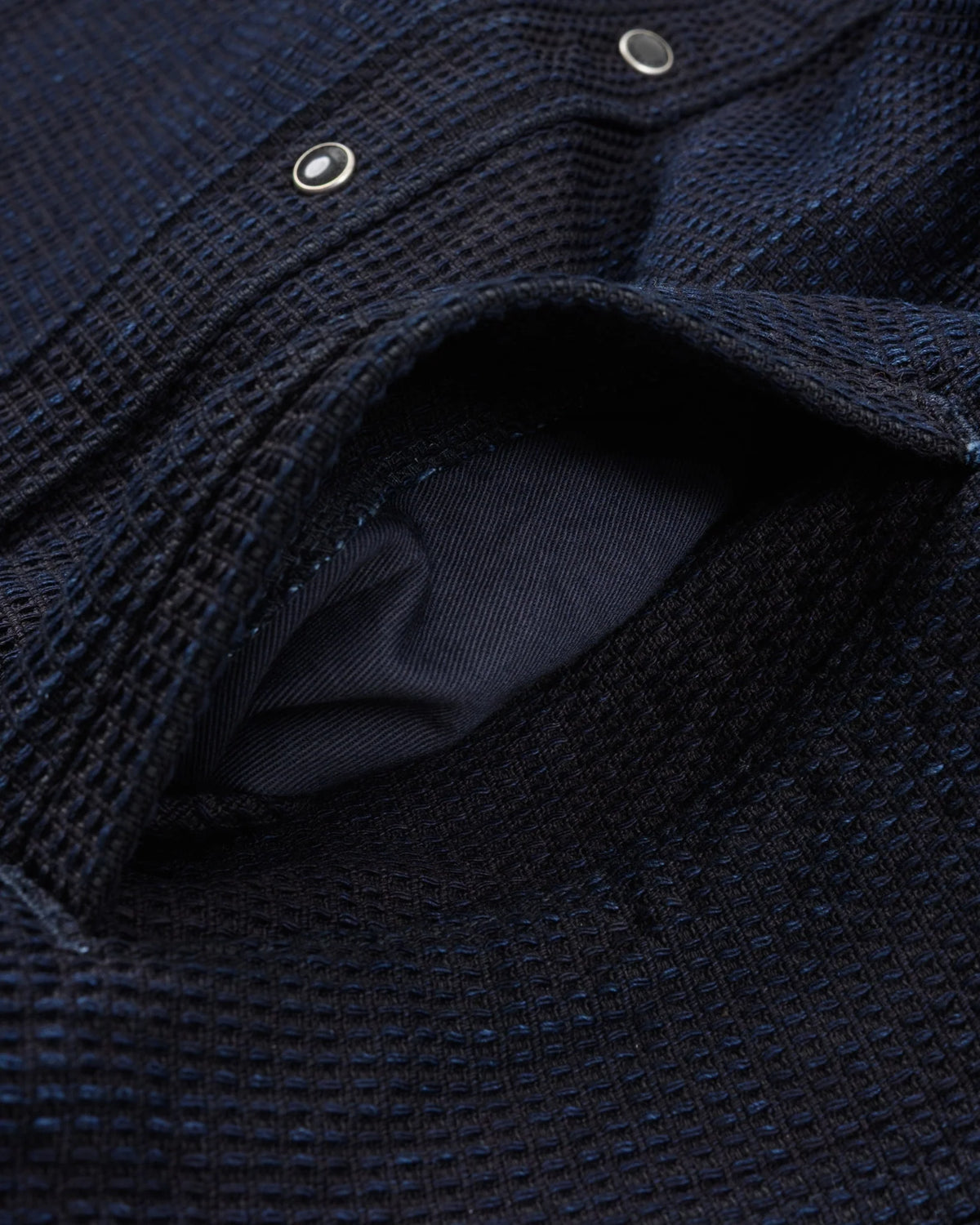 Iron Heart  IHSH-437 13.5oz Dobby Cloth CPO Shirt - Indigo