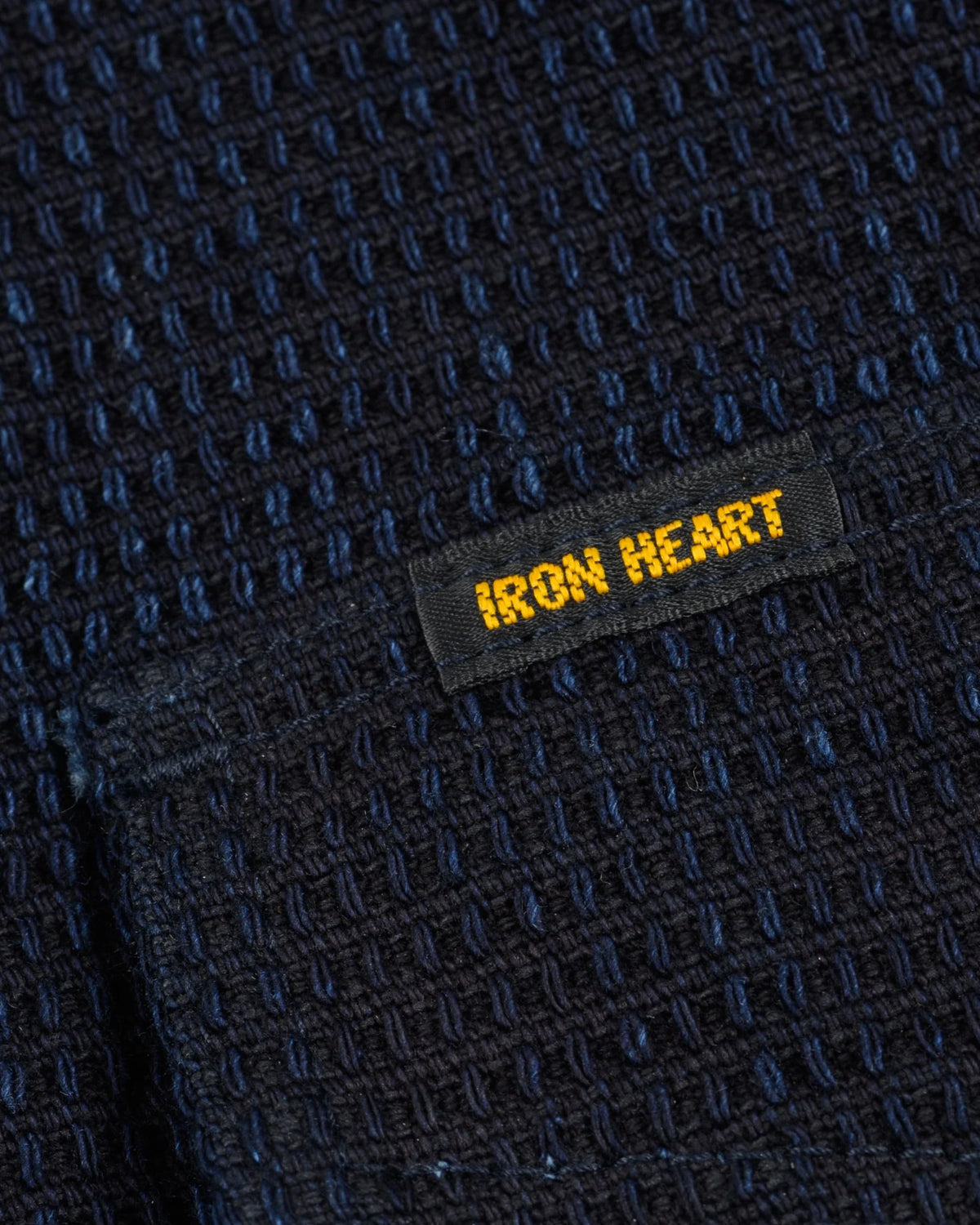 Iron Heart  IHSH-437 13.5oz Dobby Cloth CPO Shirt - Indigo