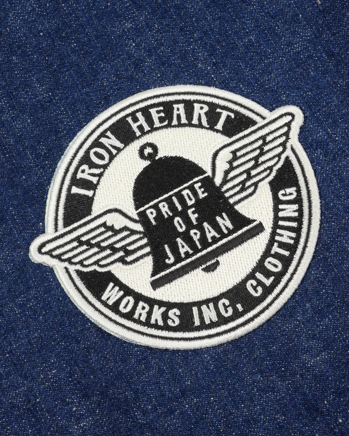 IHJ-161-IND 10oz Neppy Selvedge Denim Coach Jacket - Indigo