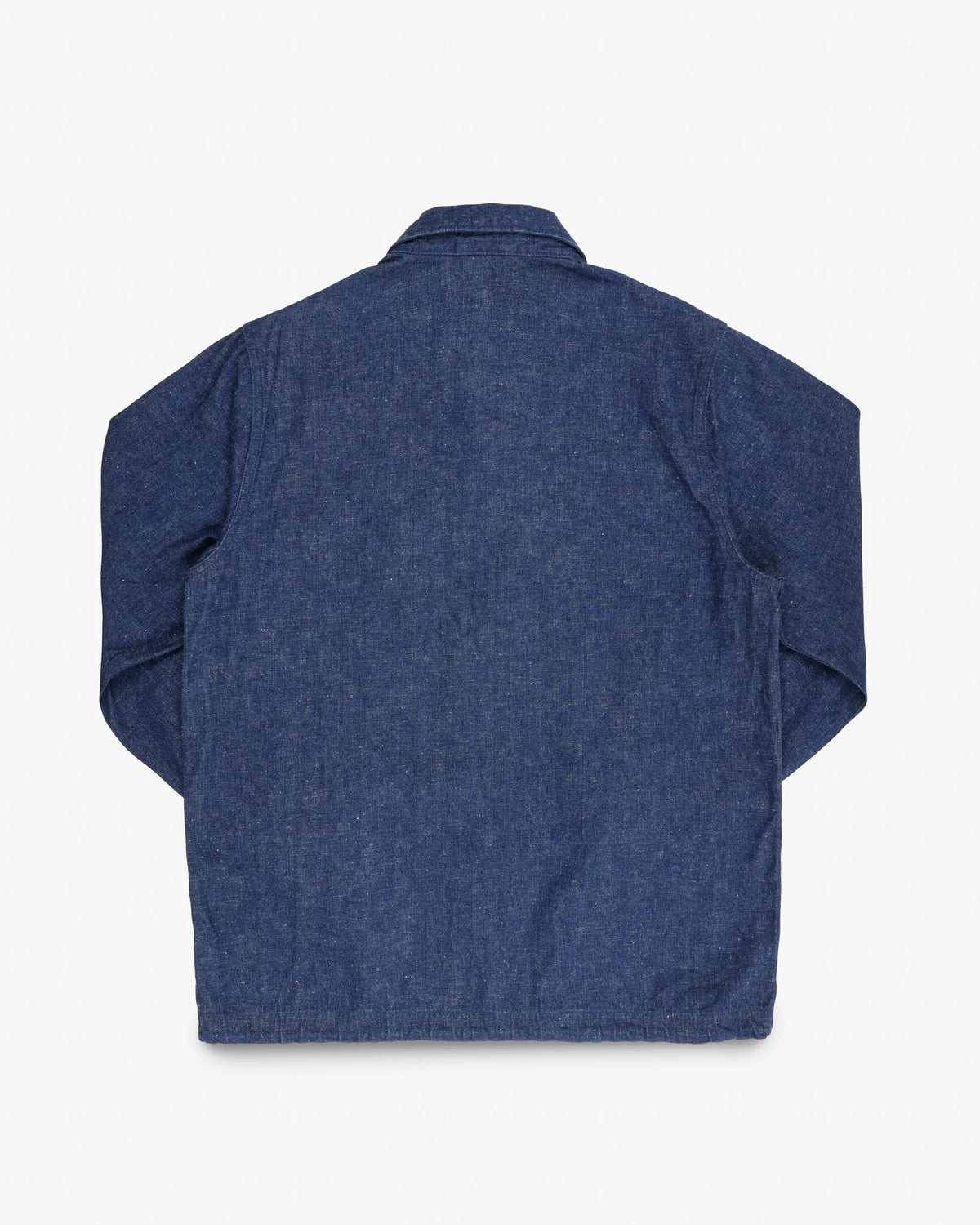 IHJ-161-IND 10oz Neppy Selvedge Denim Coach Jacket - Indigo