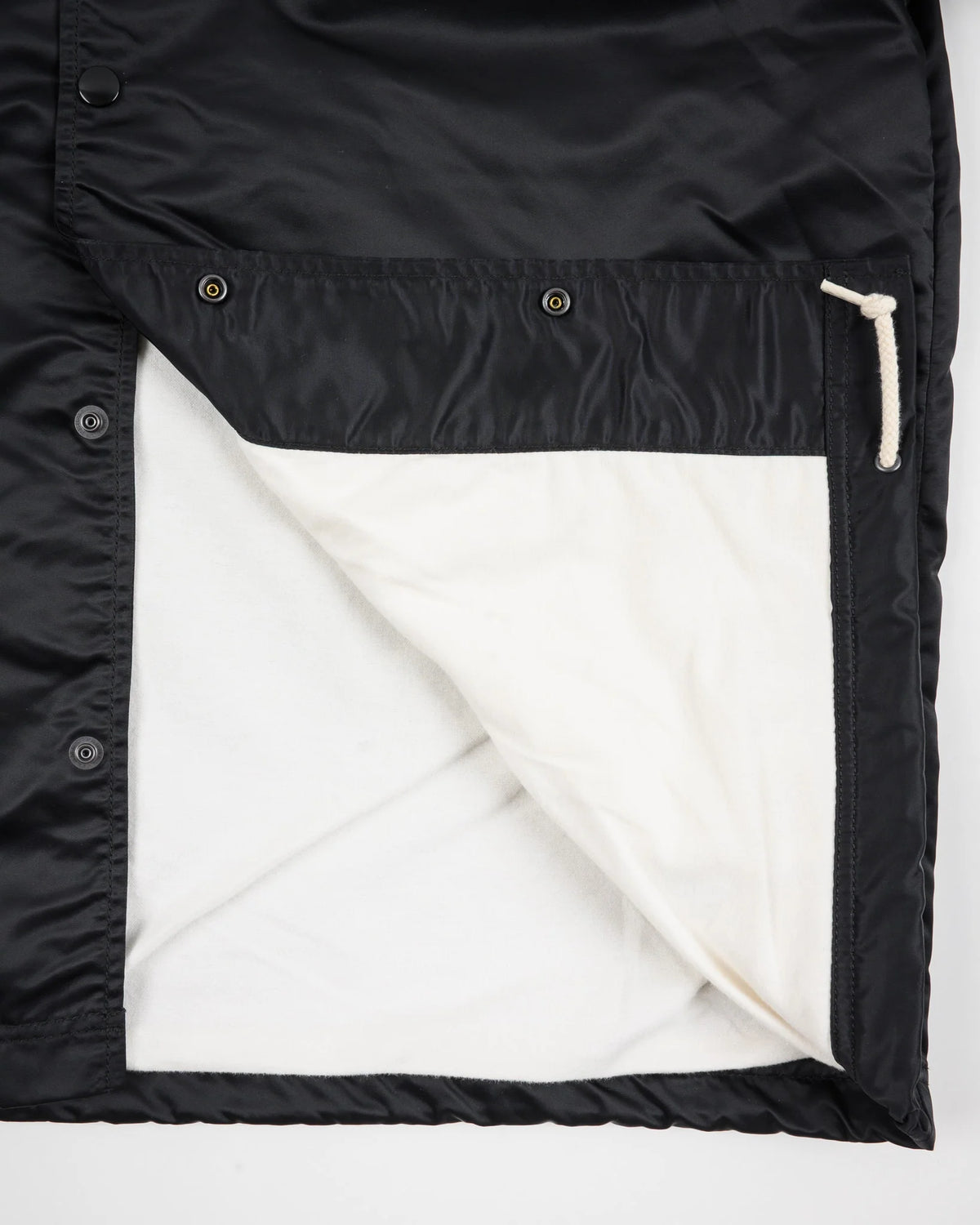 IHJ-160 4.8oz Nylon Coach Jacket - Black