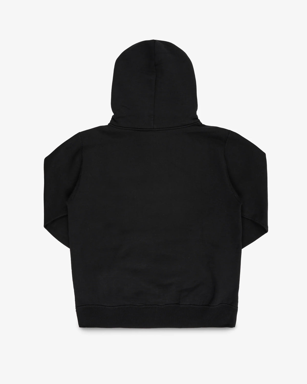Iron Heart IHSW-49-BLK 14oz Ultra Heavyweight Loopwheel Cotton Hoodie - Black