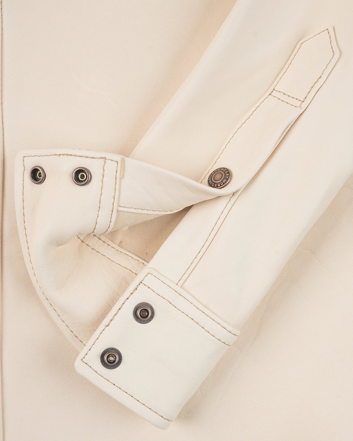 Iron Heart Horsehide Western Shirt - The Pale Rider - Natural