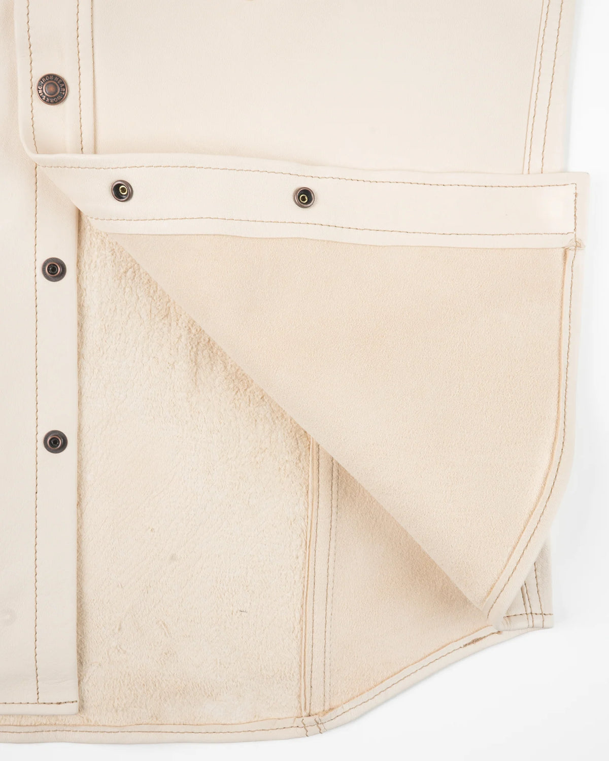 Iron Heart Horsehide Western Shirt - The Pale Rider - Natural