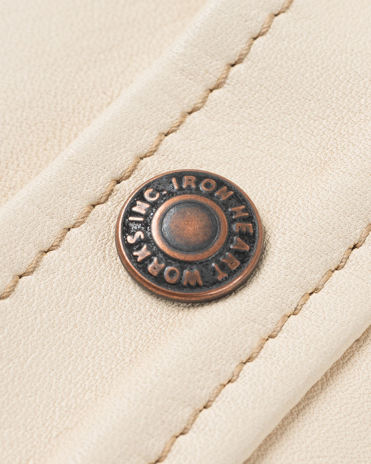 Iron Heart Horsehide Western Shirt - The Pale Rider - Natural