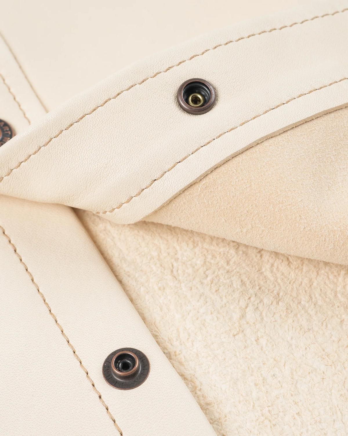 Iron Heart Horsehide Western Shirt - The Pale Rider - Natural