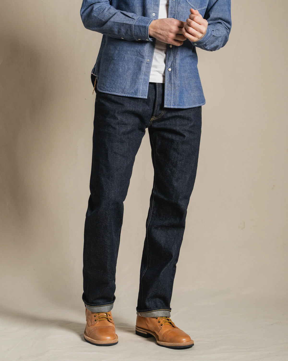 IH- 1955 S-142 14oz Selvedge Denim Indigo