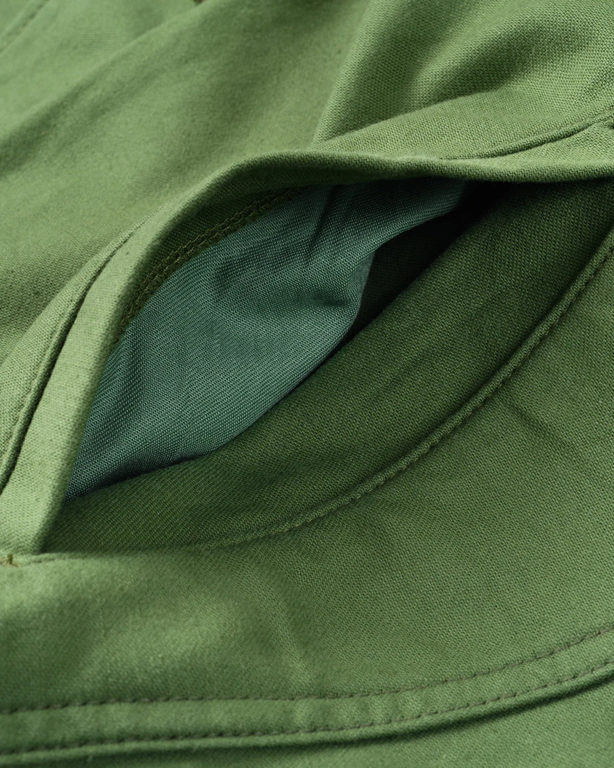 Iron Heart IHSH-451 9oz Cotton Sateen Military CPO Shirt - Olive Drab Green