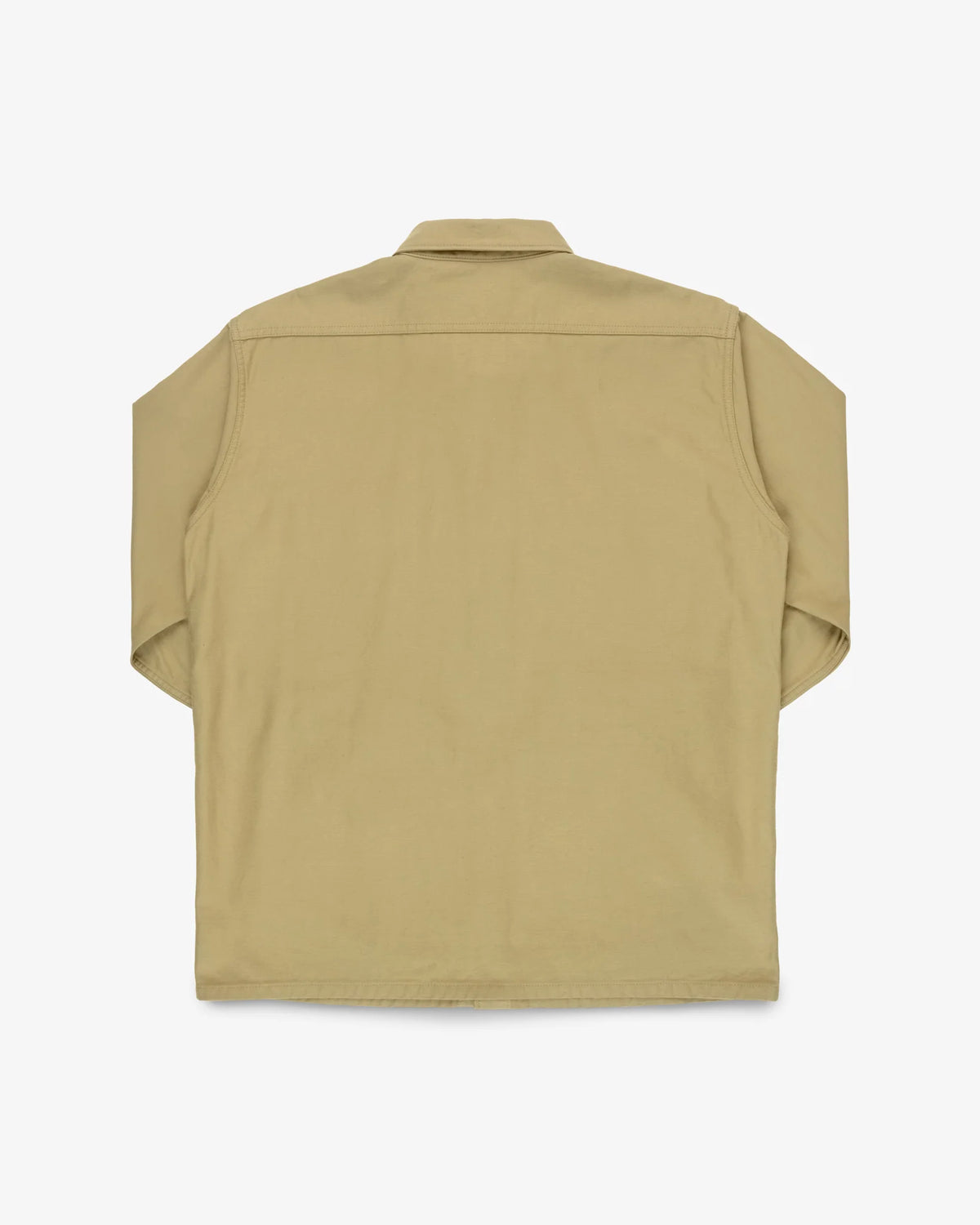 Iron Heart IHSH-451 9oz Cotton Sateen Military CPO Shirt - Khaki