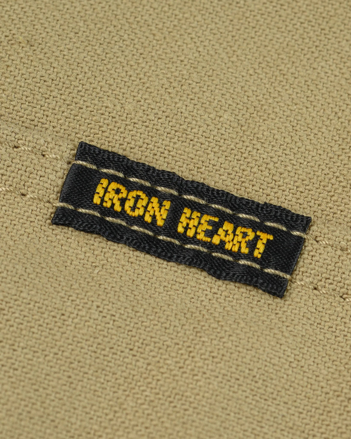 Iron Heart IHSH-451 9oz Cotton Sateen Military CPO Shirt - Khaki