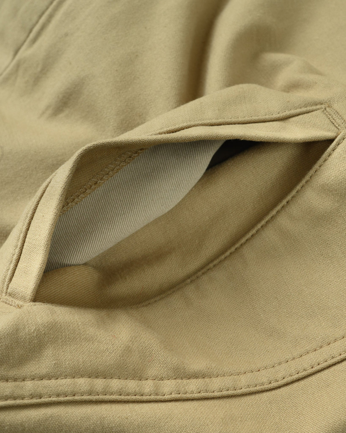 Iron Heart IHSH-451 9oz Cotton Sateen Military CPO Shirt - Khaki