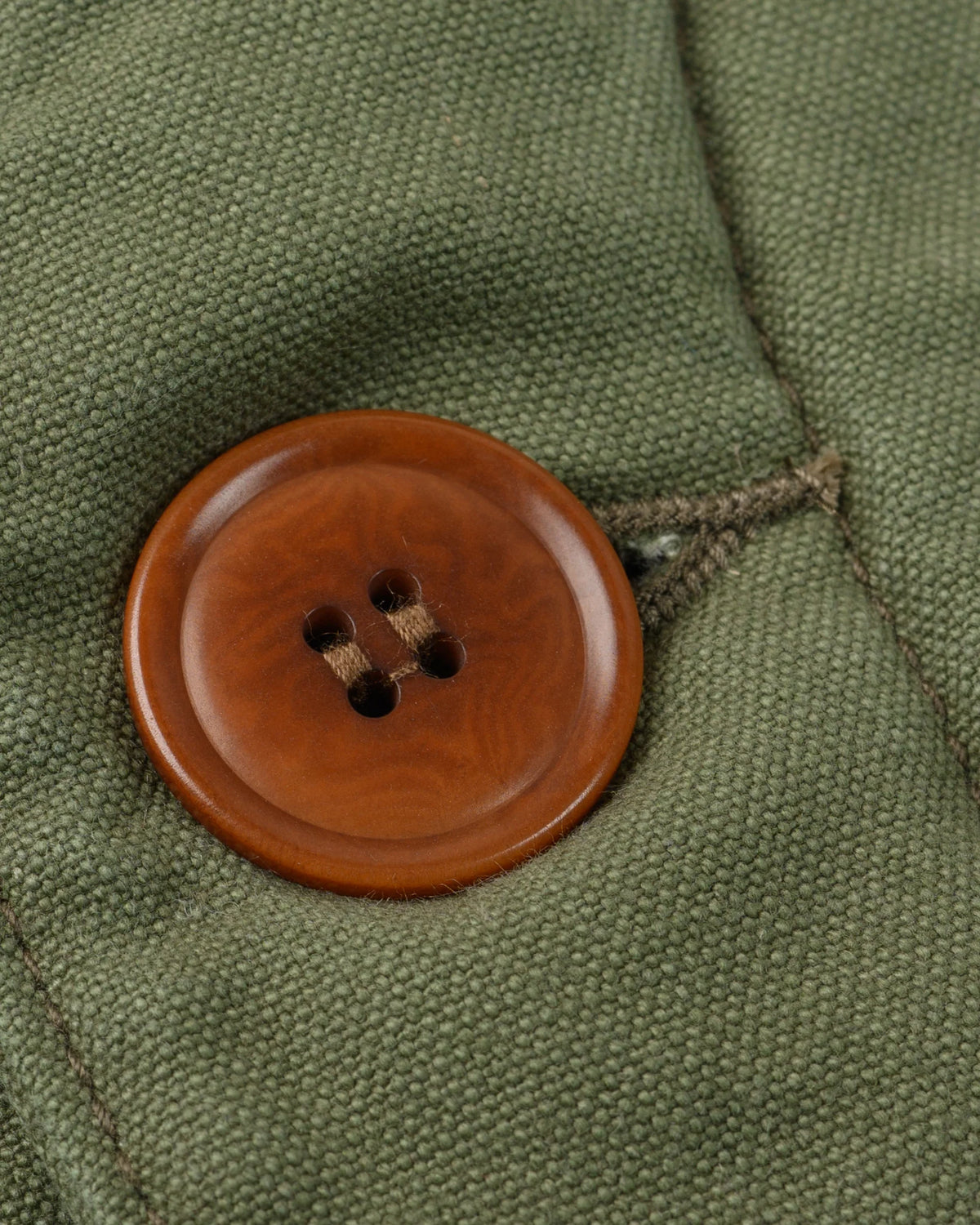 Iron Heart IHV-53 12oz Selvedge Duck Hunting Vest  Olive