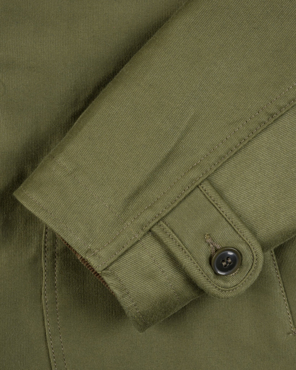 IHM-53-ODG 12oz Whipcord Lightweight N1 Deck Jacket - Olive Drab Green