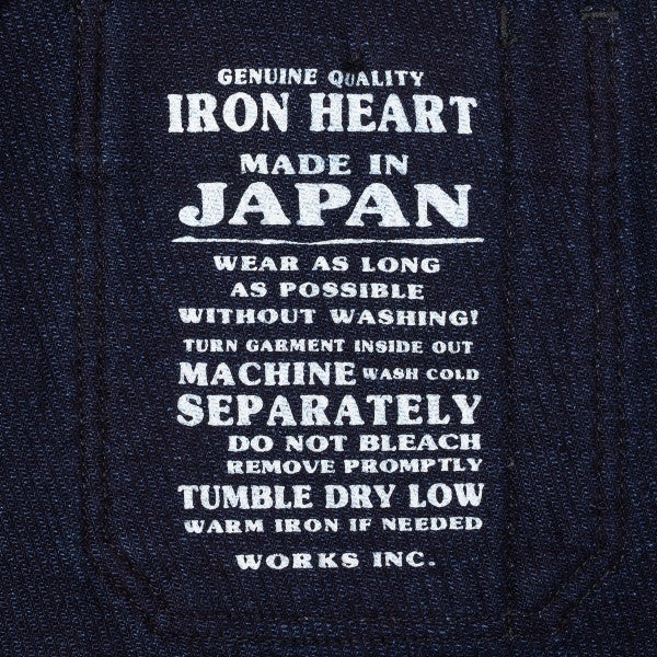 Iron Heart IHSH-288 14oz Kersey Work Shirt - Indigo