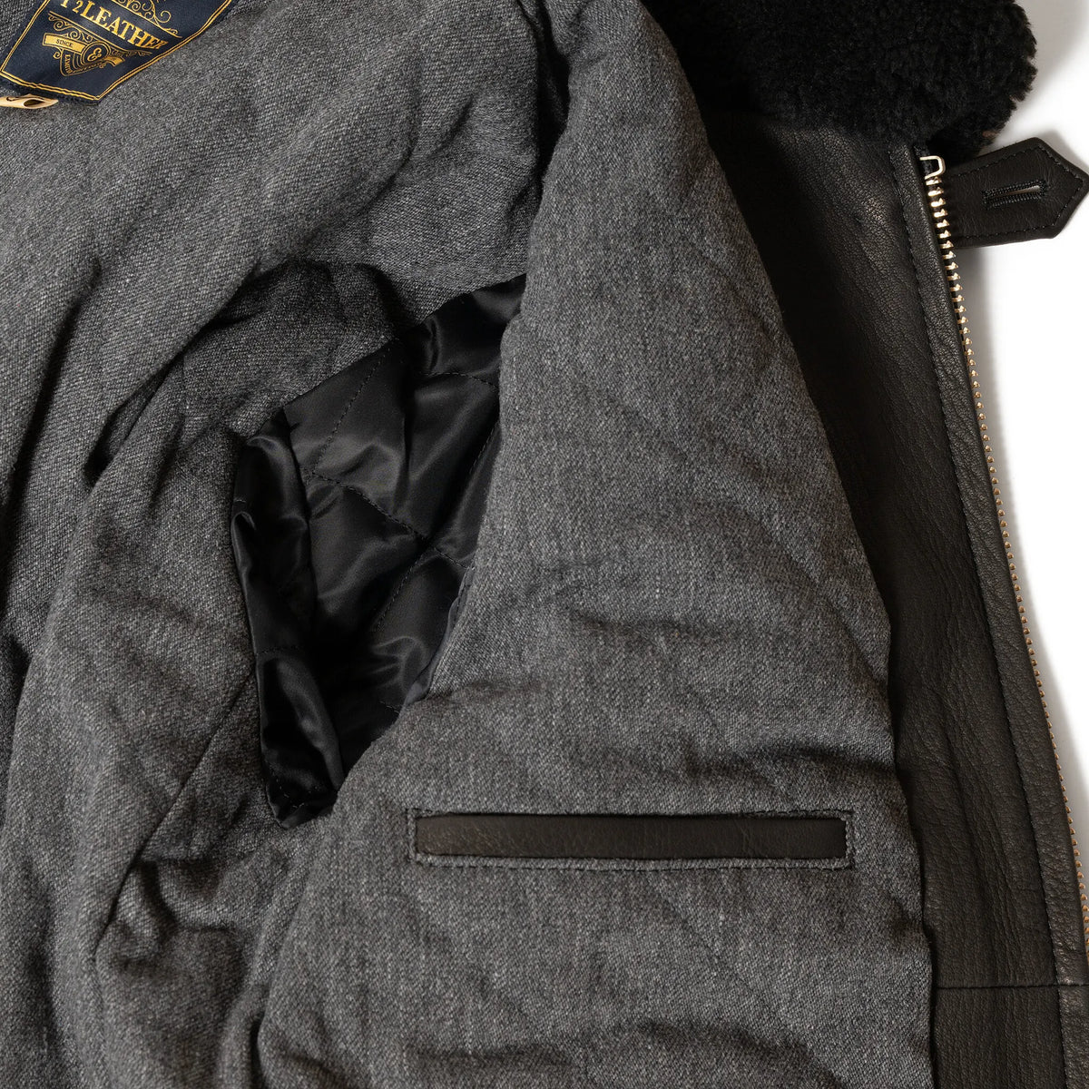 Y'2 Leather DEER SKIN GRIZZLY JACKET Limited Edition