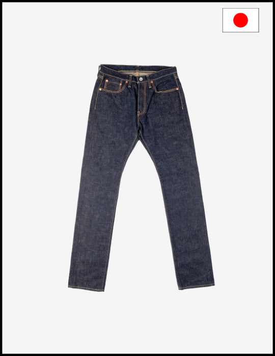 IH-555S- 18oz Vintage Selvedge Denim Super Slim Cut Jeans - Indigo