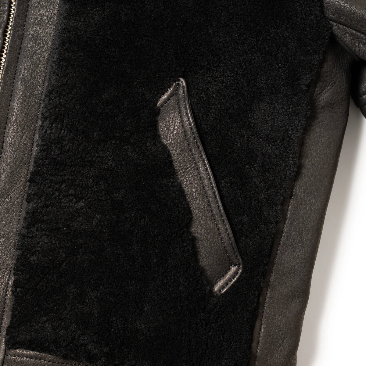 Y'2 Leather DEER SKIN GRIZZLY JACKET Limited Edition