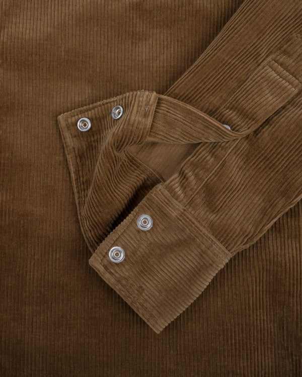 Iron Heart IHSH-398 11oz Corduroy Western Shirt - Camel