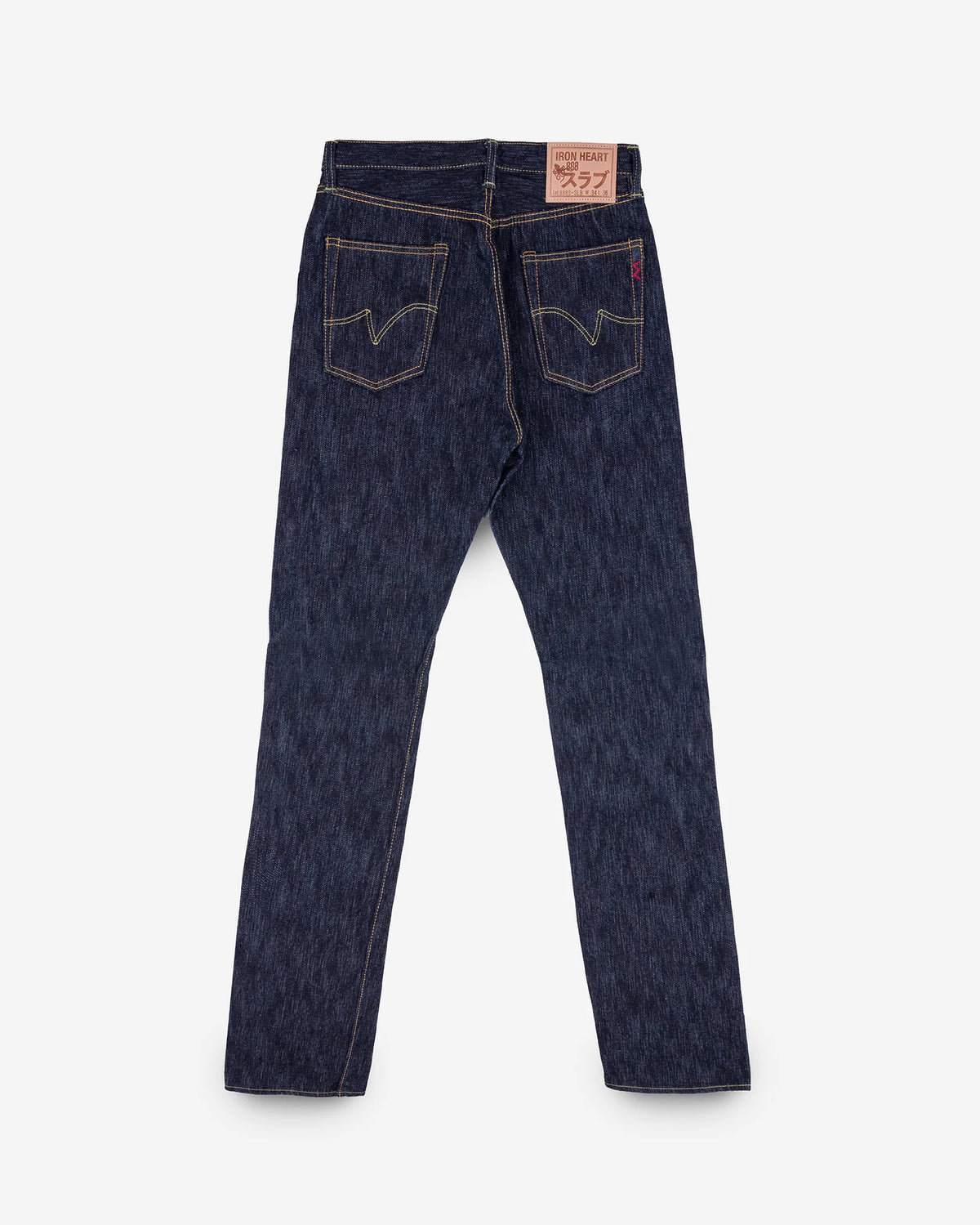 Iron Heart IH-888S SLB 16oz Slubby Selvedge Denim Medium/High Rise Tapered Cut Jeans