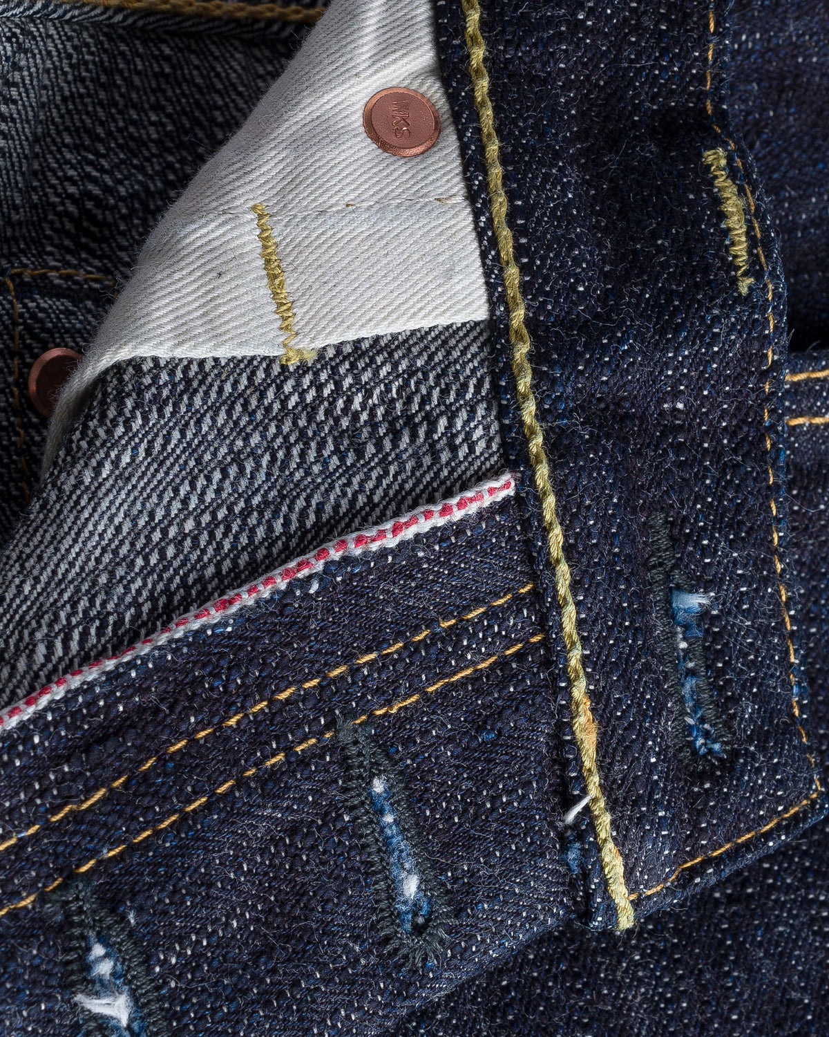 Iron Heart IH-888S SLB 16oz Slubby Selvedge Denim Medium/High Rise Tapered Cut Jeans