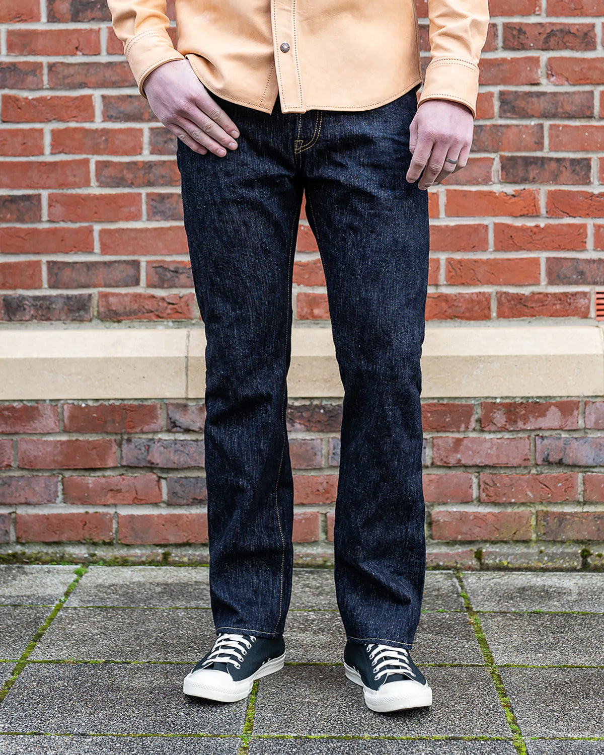 Iron Heart IH-888S SLB 16oz Slubby Selvedge Denim Medium/High Rise Tapered Cut Jeans