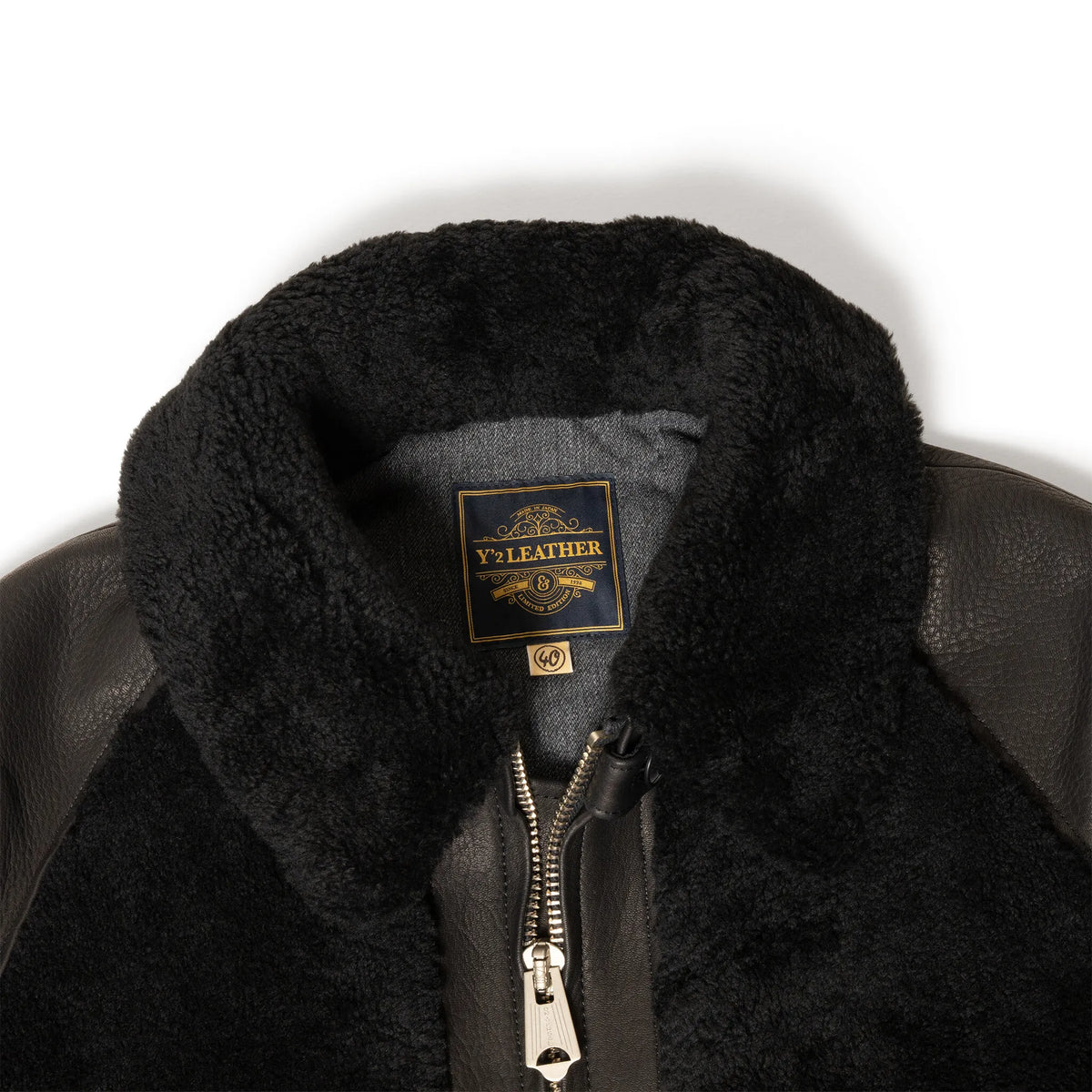 Y'2 Leather DEER SKIN GRIZZLY JACKET Limited Edition