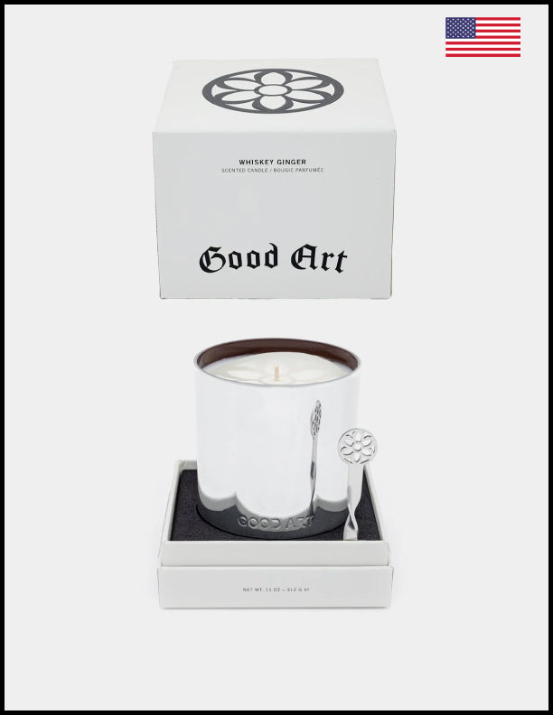 Good Art Whiskey Ginger Spun Candle Cup