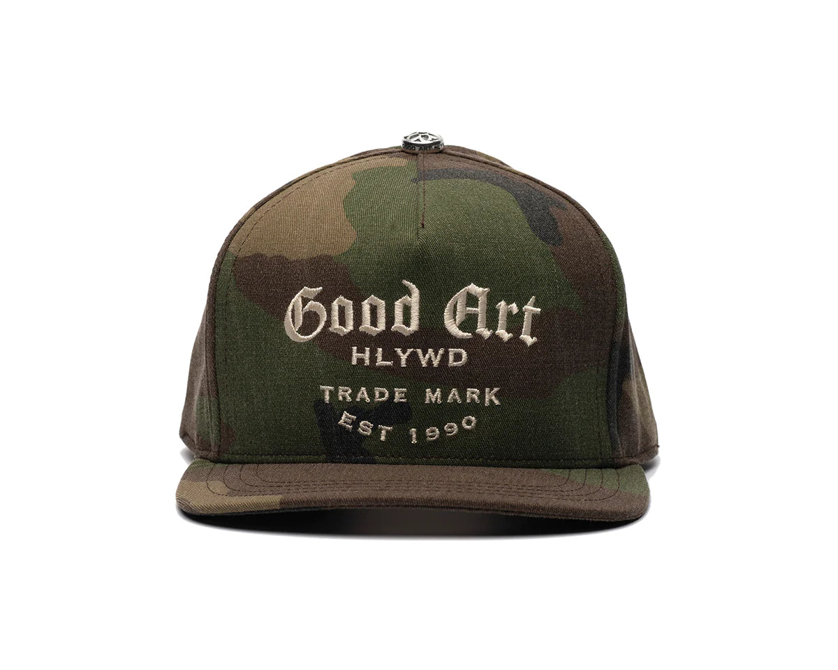 Good Art Trunk Logo High Crown Snapback Cap - The Shop Vancouver