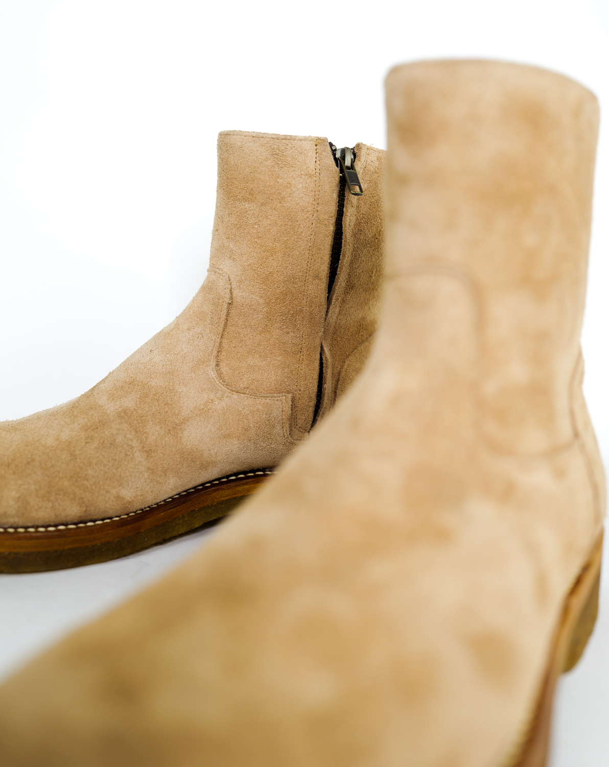 The Shop X Unmarked Zip boot