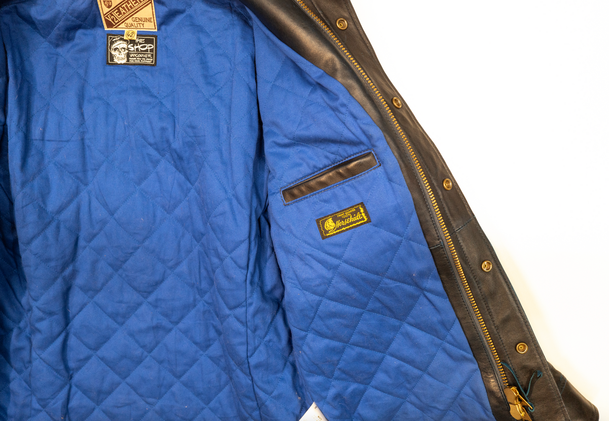 The Shop Vancouver Hand Dyed Chore Jacket- Royal Blue/ Navy PRE ORDER DEPOSIT