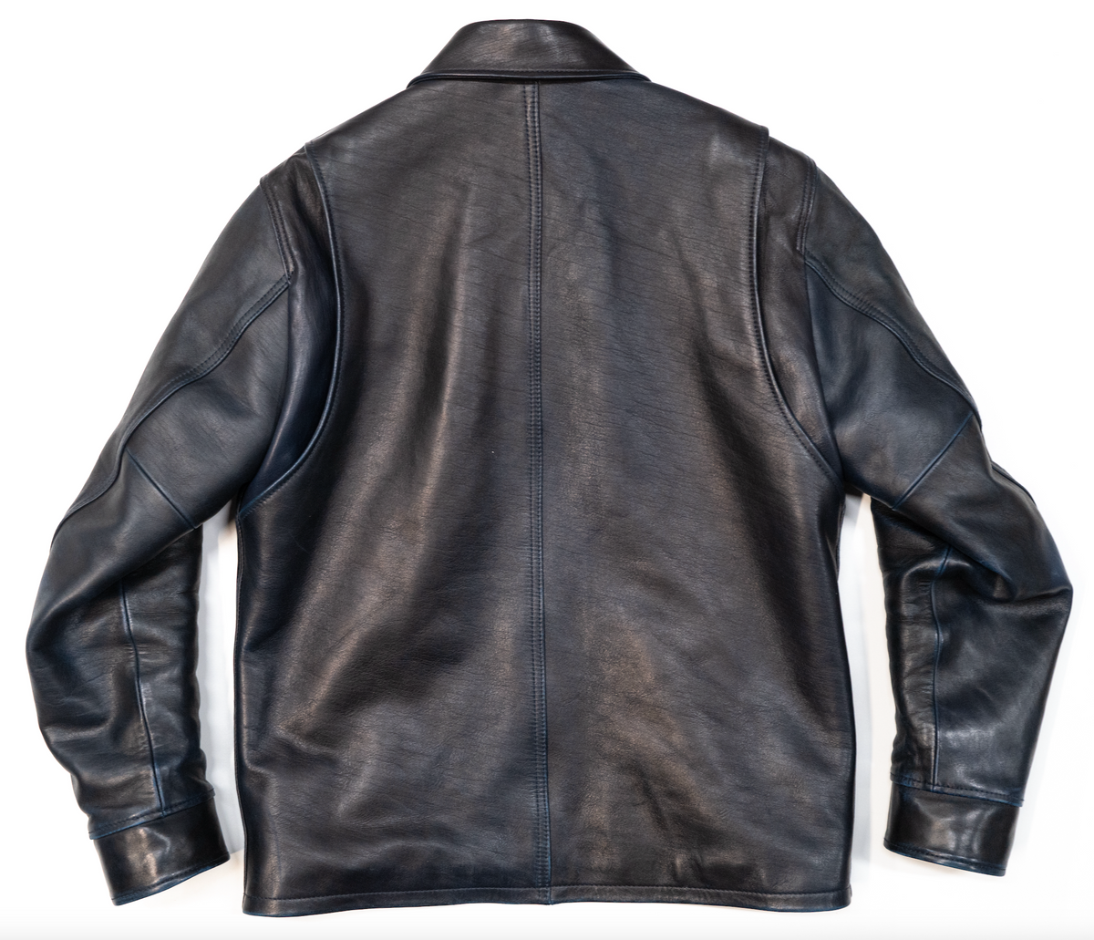 The Shop Vancouver Hand Dyed Chore Jacket- Royal Blue/ Navy PRE ORDER DEPOSIT