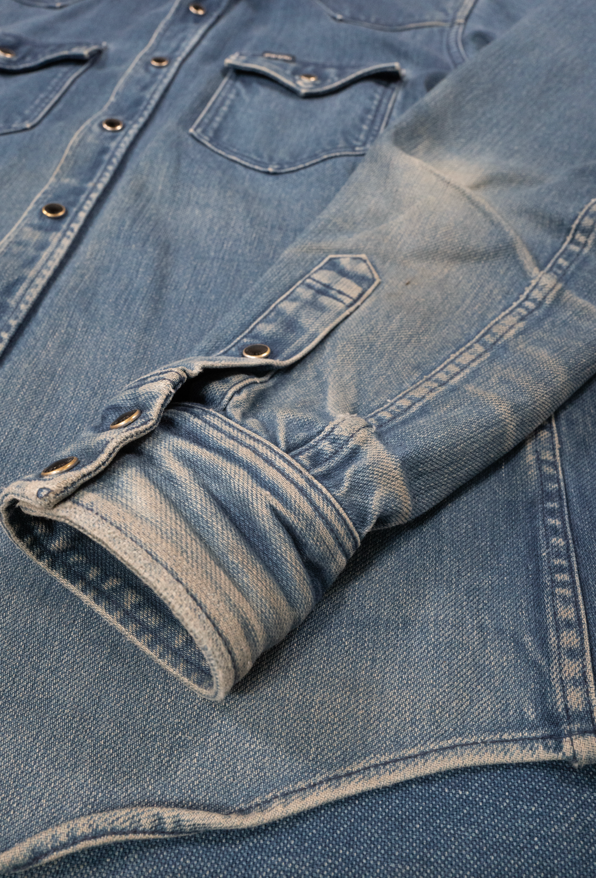 The Shop Vancouver X Iron Heart 13th Anniversary Indigo Western Shirt