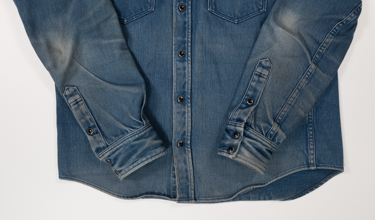 The Shop Vancouver X Iron Heart 13th Anniversary Indigo Western Shirt