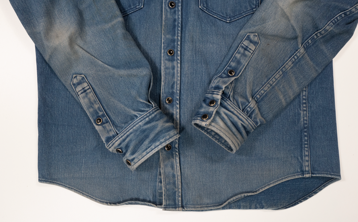 The Shop Vancouver X Iron Heart 13th Anniversary Indigo Western Shirt